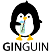 Penguin with gin