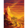 African Savannah Magic Sunstone Landscape