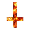 Fire cross logo