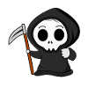 Grim reaper avec faux