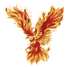 Fiery Phoenix Mythos Design