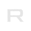 R sign with brush texture