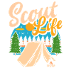 Scout nature tente tente cadeau