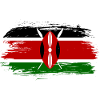Drapeau du Kenya drapeau
