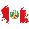 Bandiera del Perù Sud America Cusco Bandiera peruviana