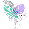 Artistic plant illustration