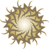 Esoteric 3d galaxy star sun