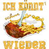 Currywurst Pommes in der Schale