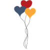 bunte Luftballons