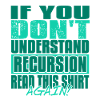Recursion Read this shirt