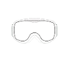 Ski goggles Mountains Ski