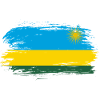 Drapeau du Rwanda drapeau