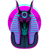 Retro Egyptian Pharaoh