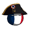 Frankreich Countryball Napoleon Hut