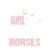 Chevaux voisinage fille aime