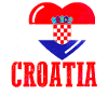 Croatia Heart
