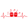 Heartbeat bongos drums drummer musician