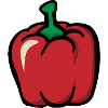 Rouge pepper poivron poivron