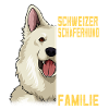 Weißer Schweizer Schäferhund Geschenkidee
