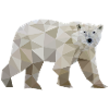 eisbär polygon polarbär
