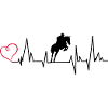 Heartbeat Springreiter Herz