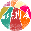 Basketball evolution dunking