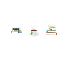 Bücher lesen Tee trinken
