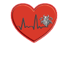 Heart EKG Viking
