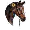 Cheval aquarelle