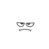 nur mürrische Wolke