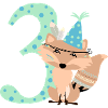 Indian fox 3rd birthday