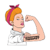 Occupational therapist Rosie The Riveter