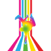 Dance Rainbow graphic