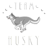 Team Husky - Gray and White