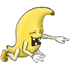 Funny banana