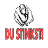 lustige sprüche du stinkst