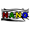 NANO Logo Zebra style farbig