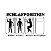 Schlafposition Krankenpfleger