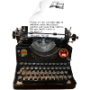 Machine à écrire + devis