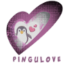 Pingulove Heart Penguin Design