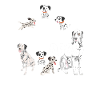 All dalmatians
