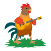 Chicken guitar