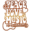 Peace Love Musique & Glitter
