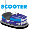 Car Scooter Blue
