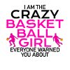 fille de basket folle