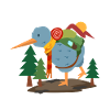Kiwi backpack tour