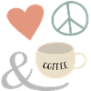 love, peace & coffee