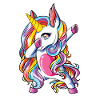 Dabbing unicorn