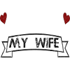 J'aime (coeur) ma femme géniale