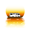 Sonnenuntergang WOHNMOBIL REISEMOBILVollintegriert